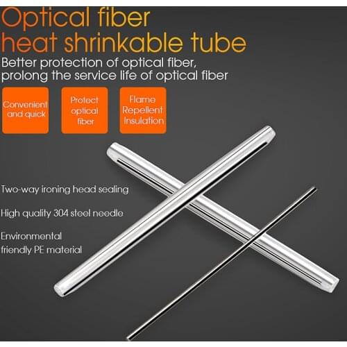 1000pcs/lot 60mm 45mm heat shrink tube for fusion splicer FTTH Fiber Cable Protection Sleeves optical fiber heat shrink tube