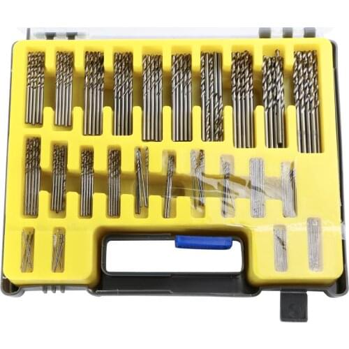 150Pcs Mini Micro Twist Drill Kits 0.4-3.2mm Precision High Speed Steel Power DIY Crafts Hole Maker Jewelry Tools Accessoris set