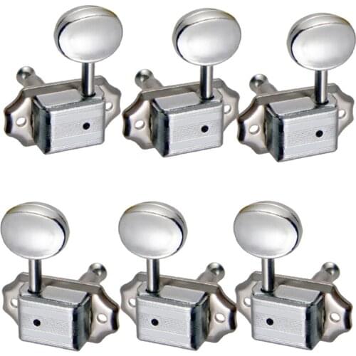 3L 3R Keys Tuners Heads Round String Tuners Tuners Spare Parts for Acoustic