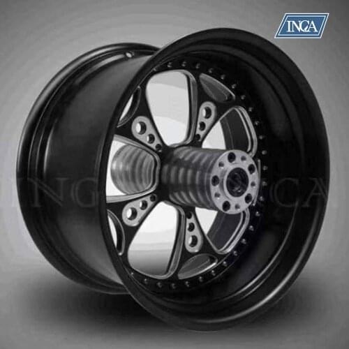 INCA Customization Motorcycle Adaptations Accessory 2 Pieces Of The Wheel Hubs/Rims Type C