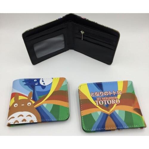 Anime My Neighbor Totoro/Neko Atsume Wallet Fashion Cartoon Card Holder Purse Female Wallets Carteira Masculina with Coin Pocket