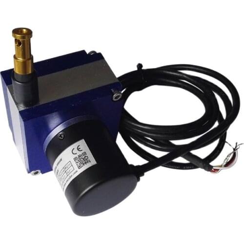 CALT 1500mm Linear Distance Measurement Sensor Steel Wire Cable Pull Extension Position Sensor
