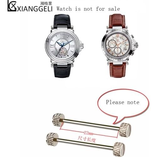 Watch with connecting rod, raw ear, screw rod, suitable for GC Gucci GUCCI waterproof stainless steel watch accessories 22mm