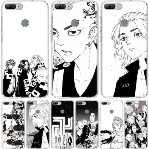 Tokyo Revengers Anime Phone Case for Huawei Honor 10 9 Lite Y9 Y5 Y6 Y7 2019 8X 8A 8S 7A 7X 10i 20i Pro V30 Art Coque Capa