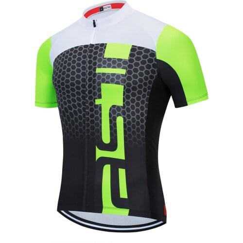 NEW Men Short Sleeve Cycling Jersey RCC SKY 2020 Team Race Tops Summer Bike Shirt Breathable Triathlon Quick Dry MTB