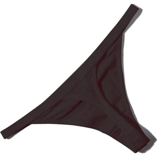 Swimsuit Womens Cotton G-String Thong Panties String Underwear Women Briefs Sexy Lingerie Pants Intimate Ladies Low-Rise