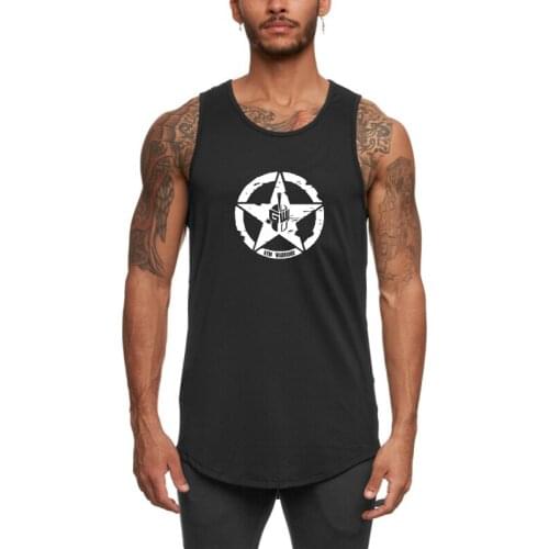 New Gym Workout Summer Casual Sports Mesh Tank Top Men Fashion Clothing Fitness Quick Dry Bodybuilding Singlets Sleeveless Vest