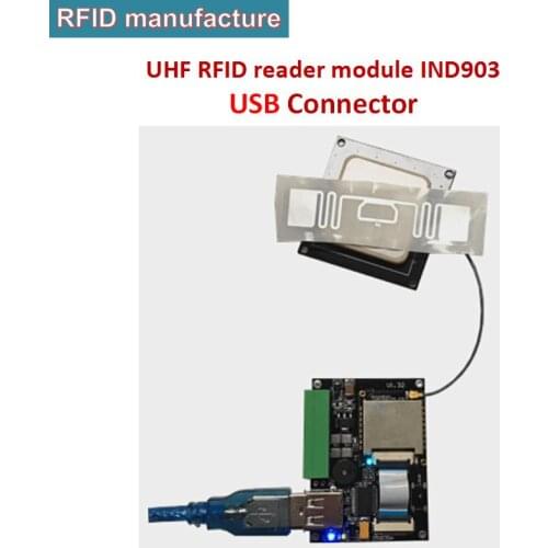 Mini handheld uhf rfid reader module provide English SDK without development-board antenna for embedded system inventory parking