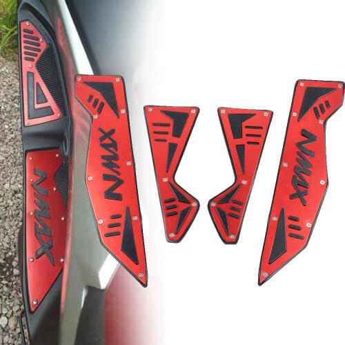 Motorcycle Accessories Footrest Foot Board Pedal Pegs Footboard Steps FOR YAMAHA NMAX155 NMAX 155 2015 2016 2017 2018 2019-2020