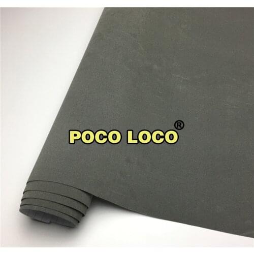 Velvet Fabric Sticker Black Red Grey Brown Orange Applications For The Exteriors And Interiors Of Vehicles.Waterproof,removable