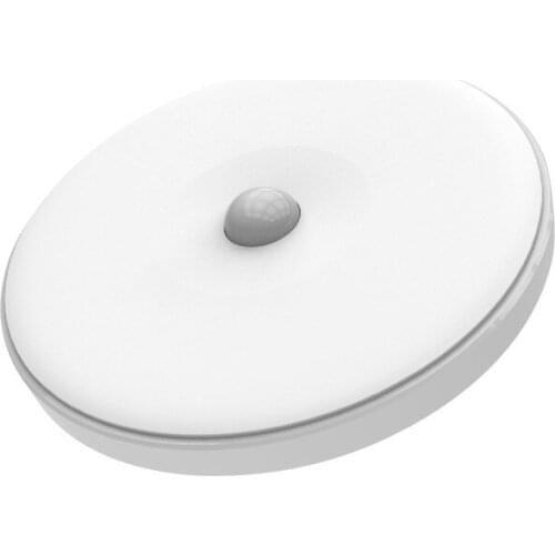 HY 6 LEDs PIR Motion Sensor Night Light Auto On/Off for Bedroom Stairs Cabinet Wardrobe Wireless USB Rechargeable Wall Lamp