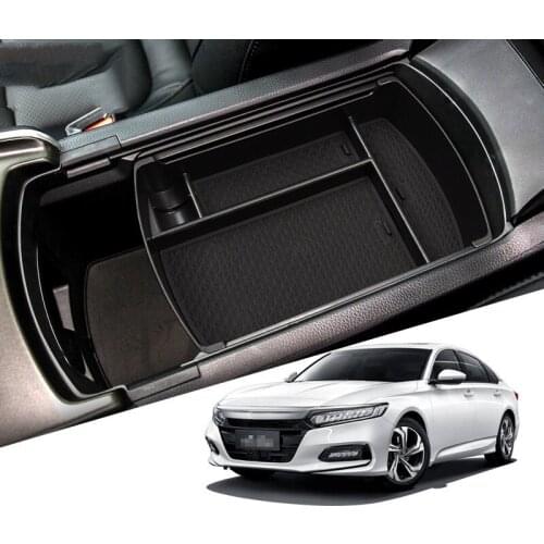 Car Center Console Organizer Storage Box Accessories Armrest Storage Box for Honda INSPIRE Accord 10Th Generation 2018