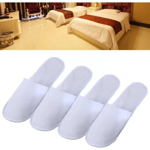 Simple slippers men and women hotel travel spa portable folding house disposable household guest indoor slippers home furniture