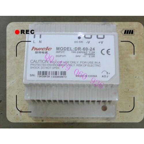 [ZOB] RONGLAN guide rail switching power supply 24V2.5A DR-60-24 60W
