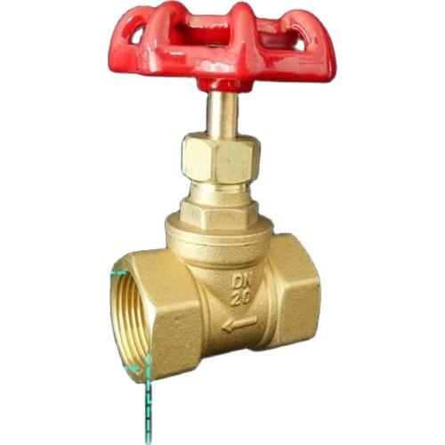 Thick brass stop valve water pipe valve switch DN15 DN20 DN25