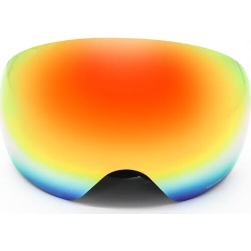 UV Ski glasses adult double anti-fog cola card myopia couple large spherical coated goggles Snowboarding mountaineering mirror