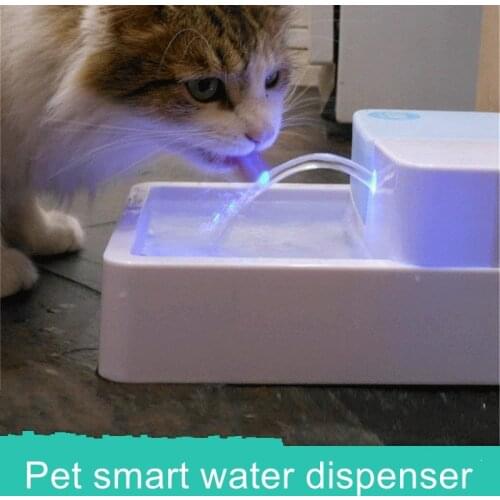 Pet Smart Drinking Fountain Pet Feeding Automatic Circulation Filtering Feeder with UV Sterilization Function