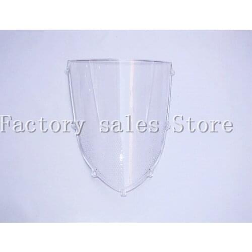 For Kawasaki Ninja ZX10R ZX-10R 2004 2005 White Windshield WindScreen Double Bubble 04 05