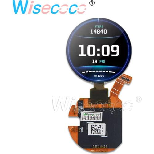 Wisecoco 1.39" IPS Screen 454*454 Circular OLED Display 350nits MIPI 20PINS for DIY Wearable