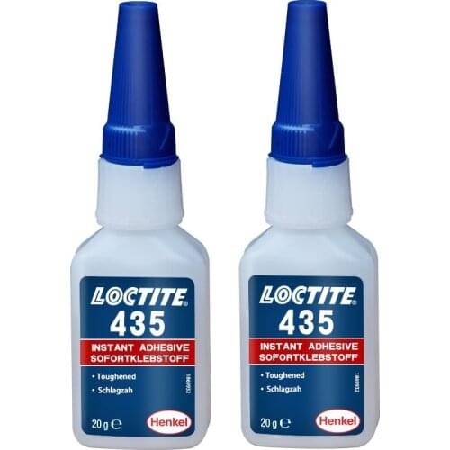 2pcs loctite 20g 435 glue stainless steel metal super glue