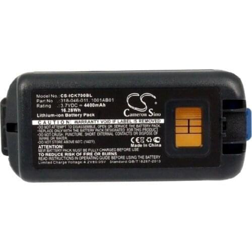 Cameron Sino 4400mAh Battery 1001AB01, 1001AB02, 318-046-001, 318-046-011, AB18 for Intermec CK70, CK71