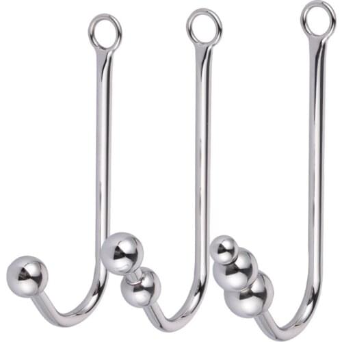 Stainless Steel Anal Hook Alternative Metal Stainless Steel Fun Anal Plug Masturbating Multifunction High Quality Sex Products
