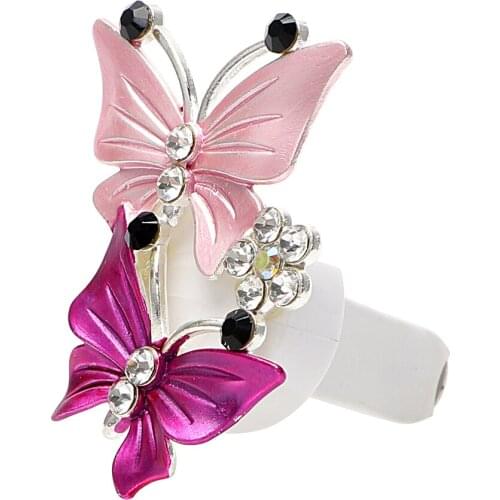 Car-styling Natural Smell Butterfly Car Perfume Air Conditioner Outlet Clip Fragrance Air Freshener