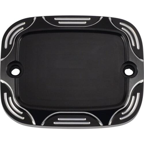 Billet Clutch Master Cylinder Cover For Harley Tri Glide Ultra FLHTCUTG 17-18 CNC Billet Clutch Master Cylinder Reservior Cover