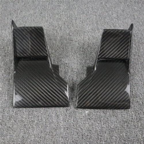 100% Carbon Fibre in Winglets Air Deflector For Kawasaki H2 H2R Motorcycle Accessories