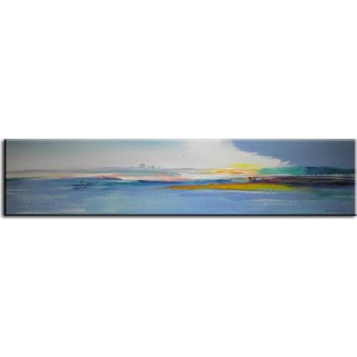 Exclusive original painting seascape hand-painted Home decoration painting high quality Modern artists painting 1801110201
