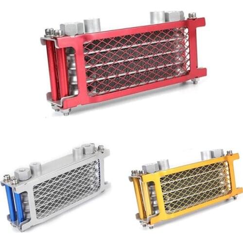 Motorcycle Oil Cooling Cooler Radiator Oil Cooler Set for Dirt Bike Monkey Bike DAX Pocket Bike