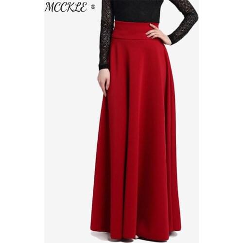 Женские юбки макси MCCKLE China At AliExpress