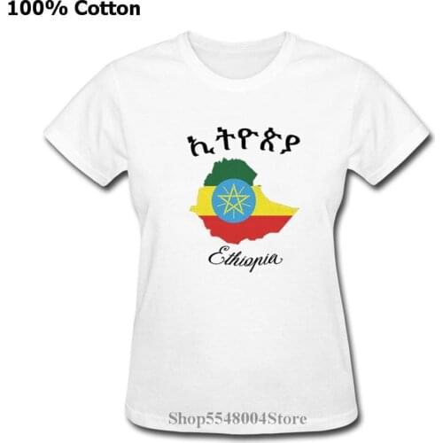 Youth Short Sleeve Tees Ethiopia Map T Shirt Women Ethiopia of Judah 2020 Family T-Shirt Cotton Sweatshirt Adult Patriot Tshirts