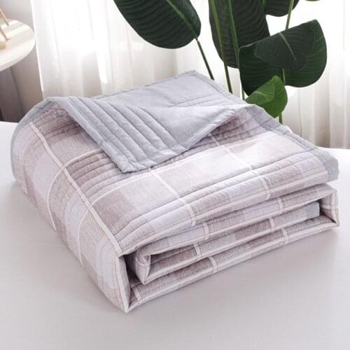 Soft Sanding Summer Air Conditioning Quilt Office Nap Blanket Twin King Size Duvet Queen Quilt