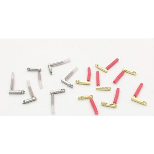 New arrival! 12x3mm 100pcs Zinc Alloy stick Ear Stud Connector for Hand Made Earrings DIY parts,Jewelry Findings & Components