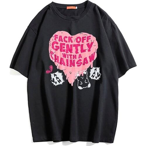 Casual Oversize Love Heart-shaped Print Women T Shirt Kawaii Short Sleeve Cotton TShirt 2021 Summer Plus Size O Neck Y2K Tops
