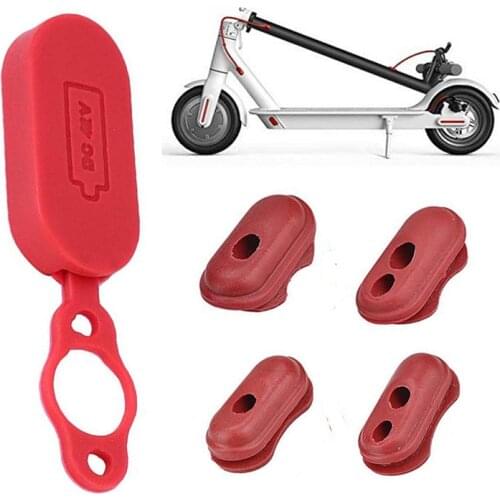 Silicone Charge Port Cover Dustproof Rubber Plug Line Hole Protector for Xiaomi Mijia M365 Electric Scooter Accessories