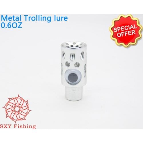 SXY FISHING D50LS 0.6oz Metal Trolling Lure Trolling Bait Metal head bait Aluminum lure Color metal bait fishing Trade price