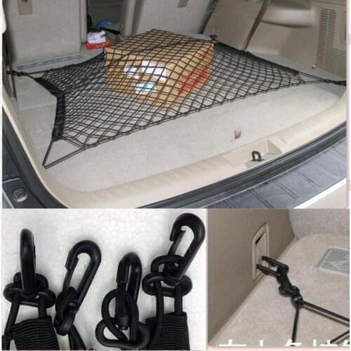 Universal Car Trunk Net Luggage Net Organizer Storage For Skoda Octavia 2 A7 A5 Rapid Fabia Superb Yeti Mazda Honda Toyota