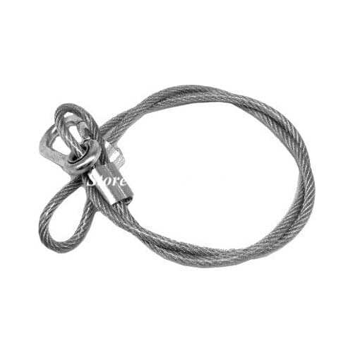 100pcs high quality 60cm Stage lighting safety rope wire rope handkerchief lights beam moving head light safety chain