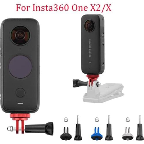 Panoramic Camera Connector Screw Adapter For Insta360 ONE X2/X Aluminum Alloy Connector Screw Adapter For Insta360 One X2/X