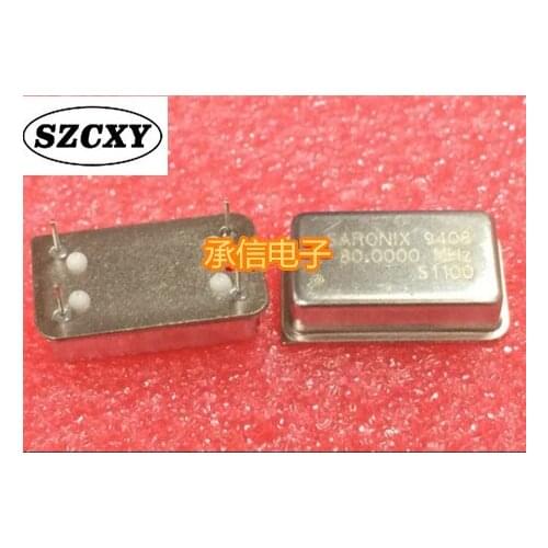 10PCS NEW 80M 80MHZ 80.000MHZ OSC A rectangle Active crystals