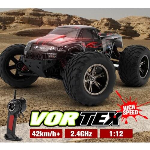 2019 Hot Sales 9115 1/12 2.4GHz 2WD Brushed RC Remote Control Monster Truck RTR Shock Resistant Bigfoot Car Off-Road Vehicle