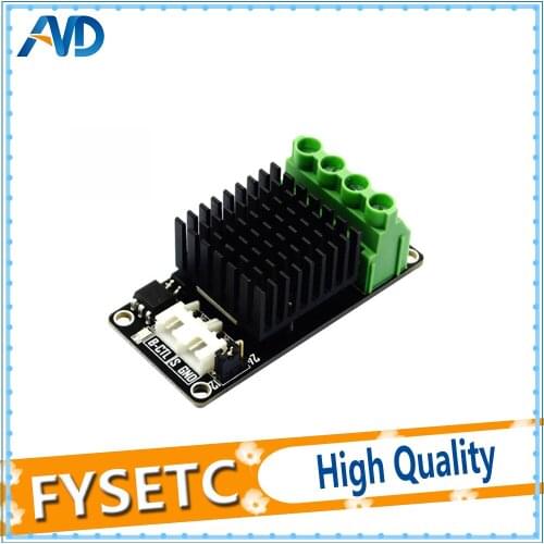 4pcs Hot Bed Extruder High Power Expansion Board 30A Current Load Heatbed Power Module Mini MOS Module for Ramps 1.4 / Anet A8