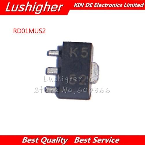 50pcs RD01MUS2 SOT-89 RD01MUS2B-T113 SOT89 RD01MUS2B SOT K5RD01MUS2-T113
