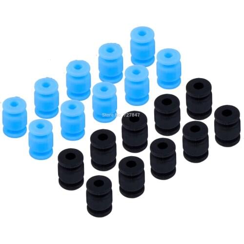 20PCS 9x5x3.5mm Anti-vibration Rubber Shock Absorber ball Suspension Shock Damping Ball for RC FPV APM / PIX Flight controller