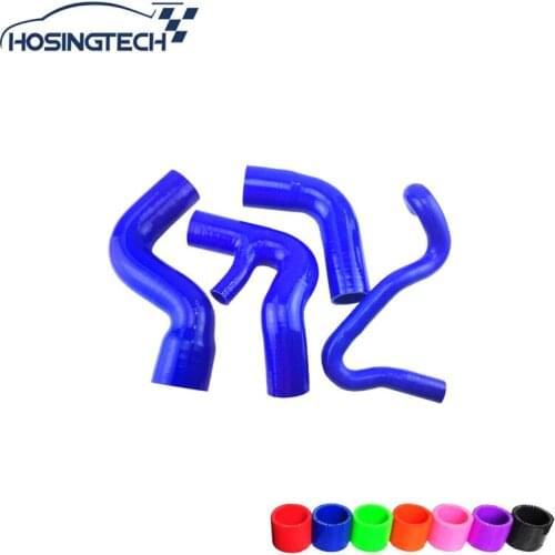 HOSINGTECH-for Audi A4 1.8T/1.8T Quattro B5 Chassis 96-01 silicone intercooler turbo boost hose