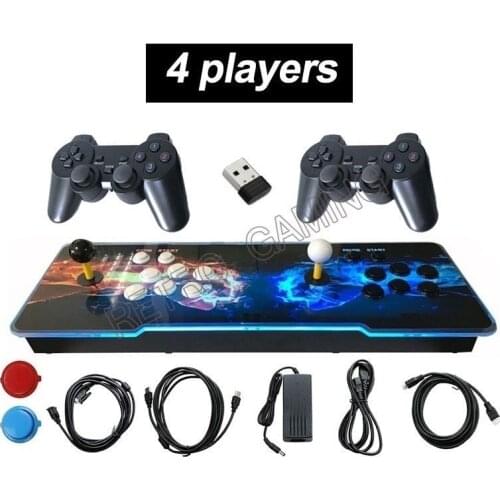 Pandora Box 12s 4300 in 1Retro Console video 50*3d games 2-4 player double joystick controller arcade game Wireless gamepad