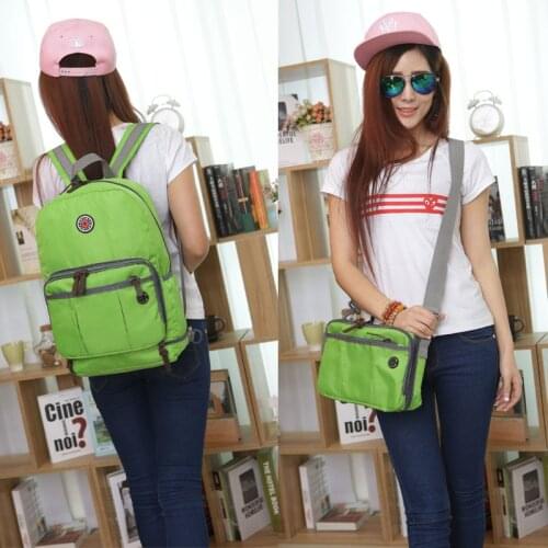 Fashion Women Waterproof Nylon Backpack Newest College Students School Bagpack Girls Sack Bag Mochila Feminina