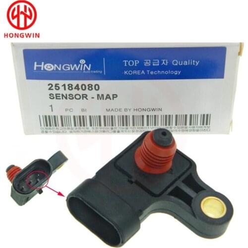 New Manifold Pressure Sensor For Chevrolet Daewoo Lacetti Lanos Leganza Nubiba Optra Rezzo Tacuma 1.4 1.6 1.8 2.0 25184080